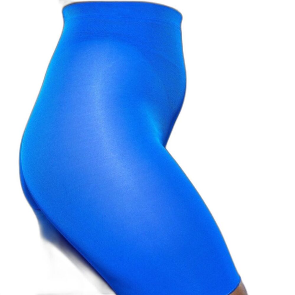 Fabletics YITTY Mesh Me Smoothing High Rise Shorts Cobalt Blue Size XL - Picture 4 of 4